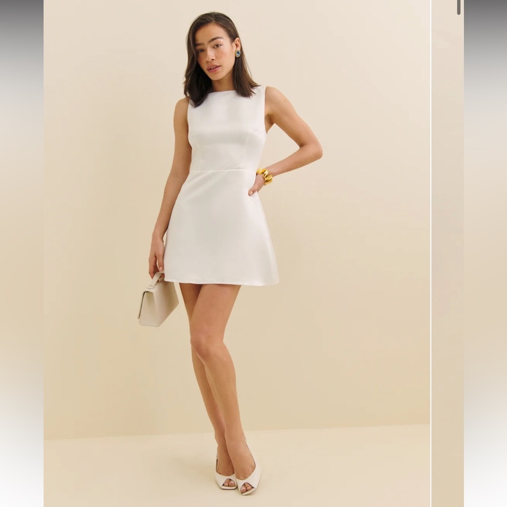 Reformation Zenni Dress – Size 2 – Ivory